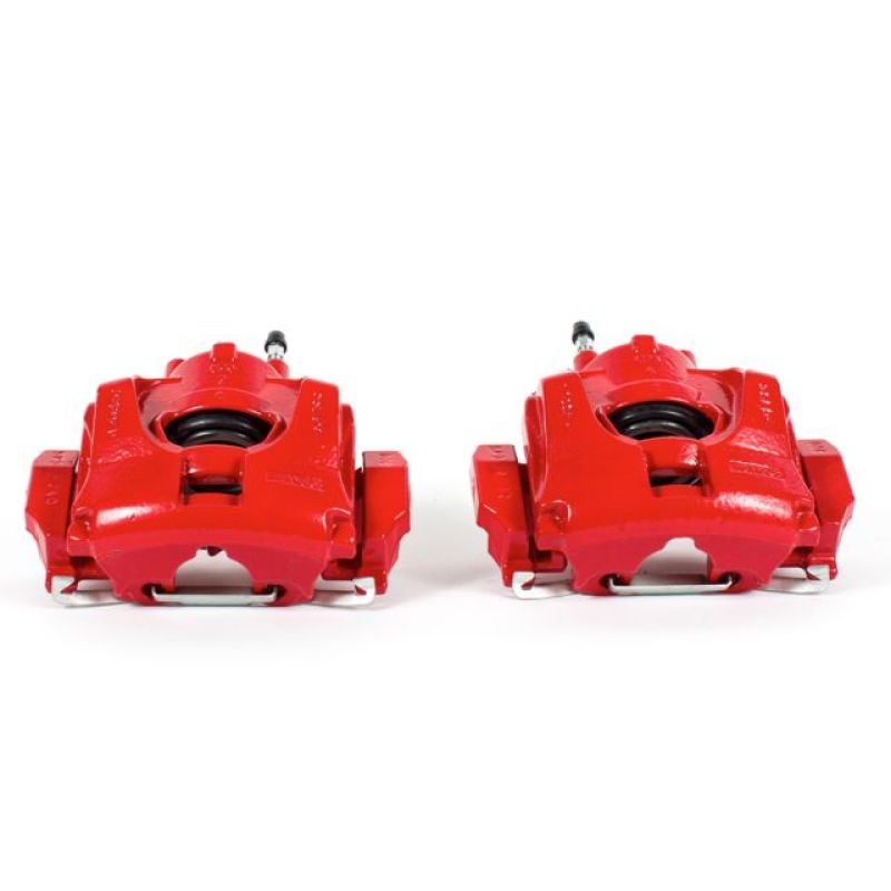 Picture of Power Stop 13-17 Ford Fusion Front Red Calipers w/Brackets - Pair