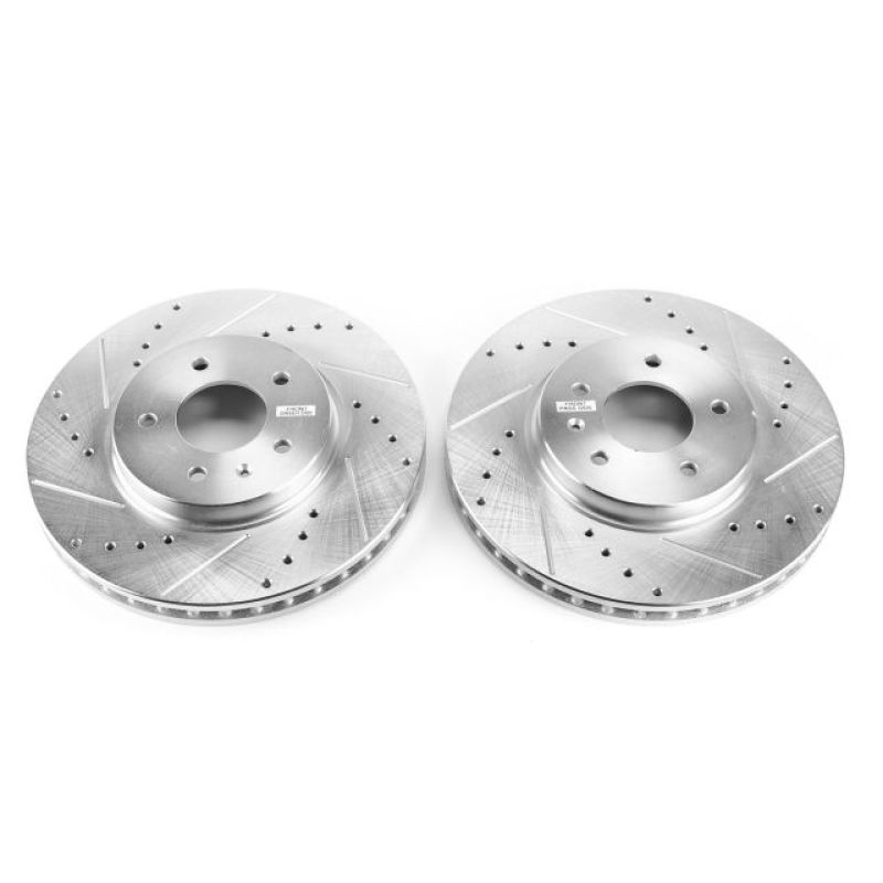 Picture of PowerStop PSB Evolution Drill/Slot Rotor Brake Rotors - AR82142XPR