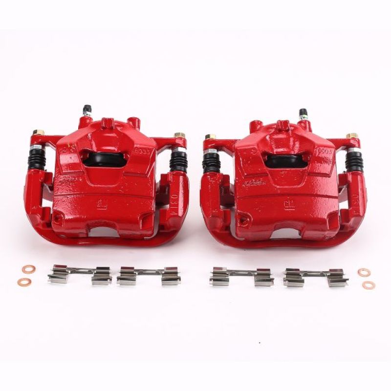 Picture of Power Stop 13-17 Buick Encore Front Red Calipers w/Brackets - Pair