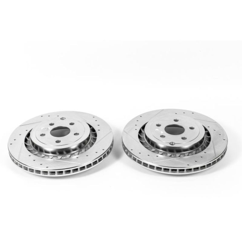 Picture of PowerStop PSB Evolution Drill/Slot Rotor Brake Rotors - AR82180XPR
