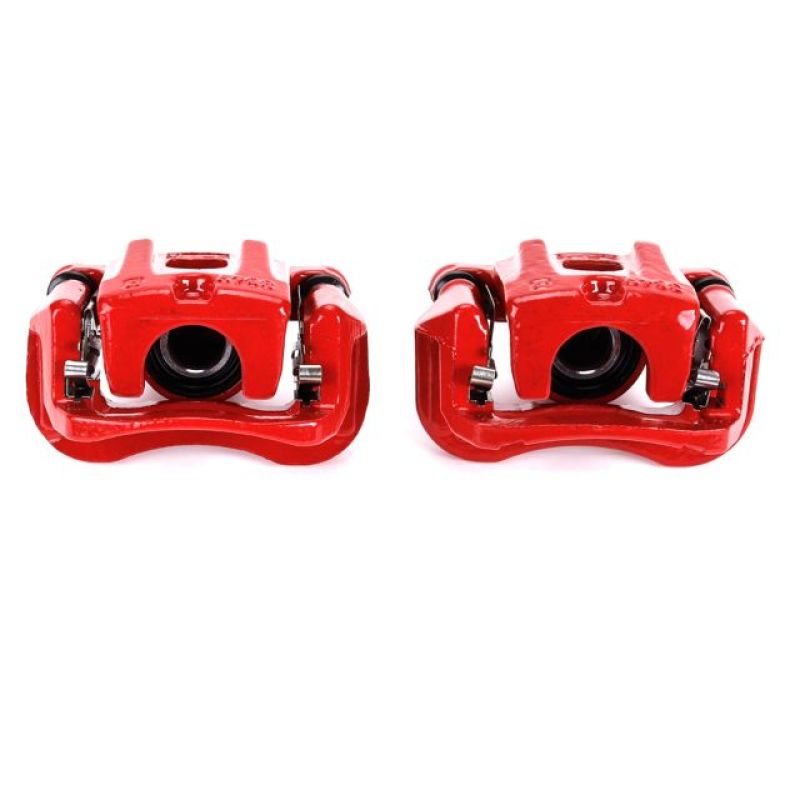 Picture of Power Stop 04-07 Toyota Highlander Rear Red Calipers w/Brackets - Pair