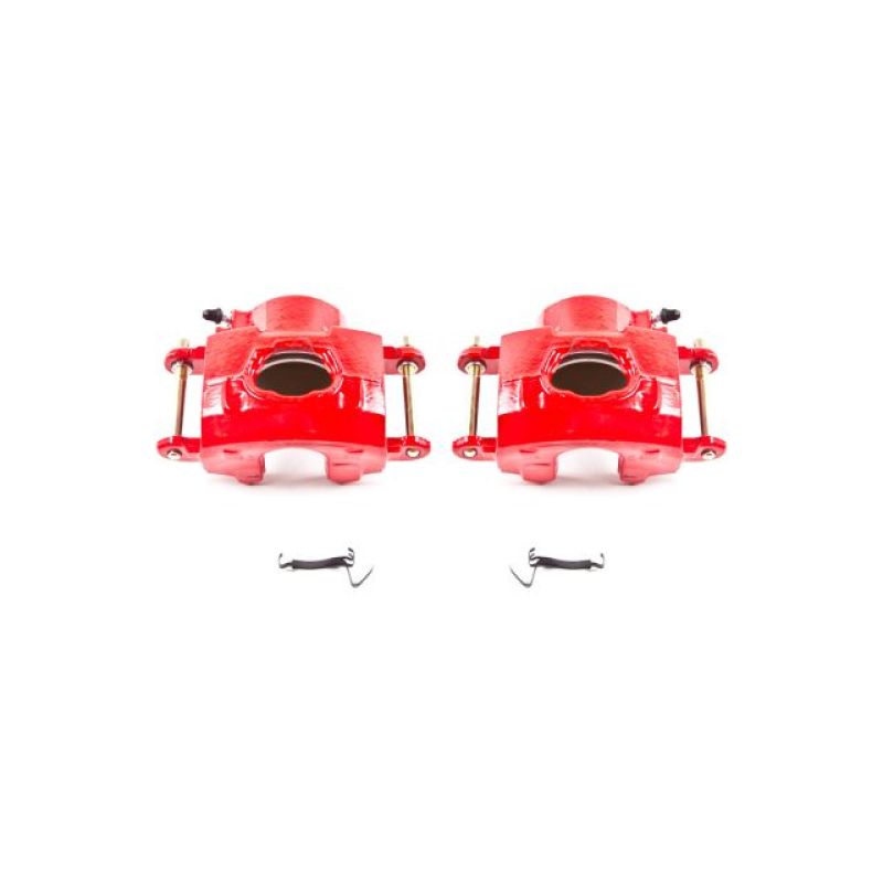 Picture of Power Stop 94-96 Chevrolet Impala Front Red Calipers w/o Brackets - Pair