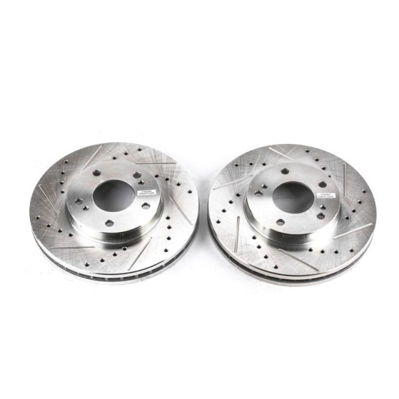 Picture of PowerStop PSB Evolution Drill/Slot Rotor Brake Rotors - JBR552XPR