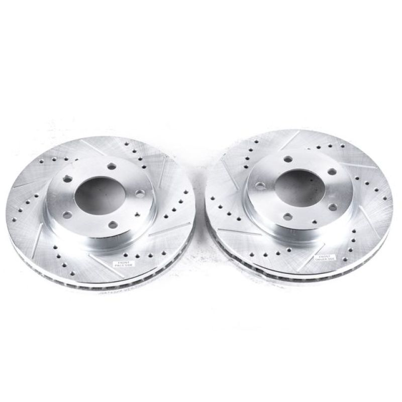 Picture of PowerStop PSB Evolution Drill/Slot Rotor Brake Rotors - JBR762XPR