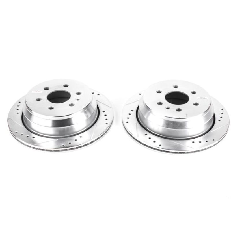 Picture of PowerStop PSB Evolution Drill/Slot Rotor Brake Rotors - AR82189XPR