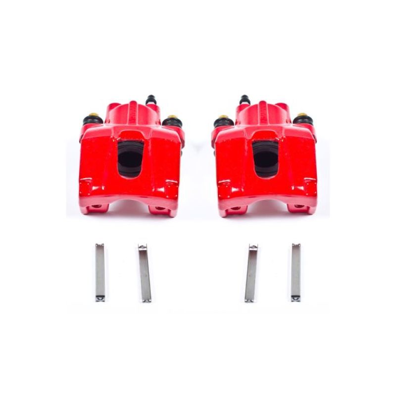 Picture of Power Stop 06-10 Jeep Commander Rear Red Calipers w/o Brackets - Pair