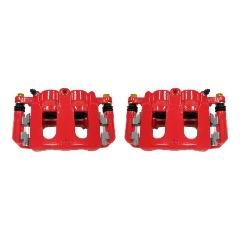 Picture of Power Stop 11-17 Ford Explorer Front Red Calipers w/Brackets - Pair