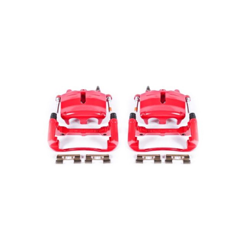 Picture of Power Stop 04-05 Ford F-150 Front Red Calipers w/Brackets - Pair