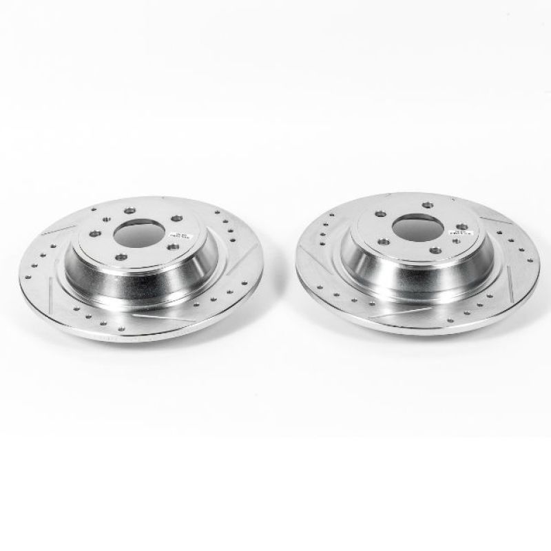 Picture of PowerStop PSB Evolution Drill/Slot Rotor Brake Rotors - AR85156XPR