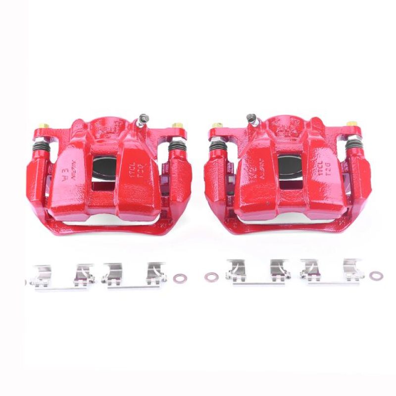 Picture of Power Stop 13-18 Honda Accord Front Red Calipers w/Brackets - Pair