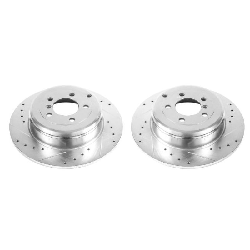 Picture of PowerStop PSB Evolution Drill/Slot Rotor Brake Rotors - EBR696XPR