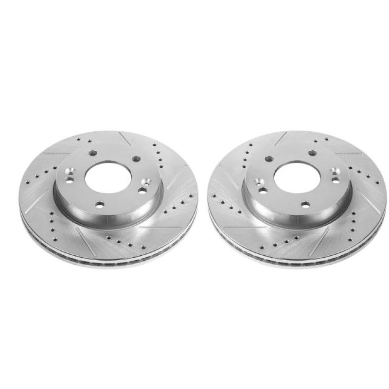 Picture of PowerStop PSB Evolution Drill/Slot Rotor Brake Rotors - JBR1521XPR