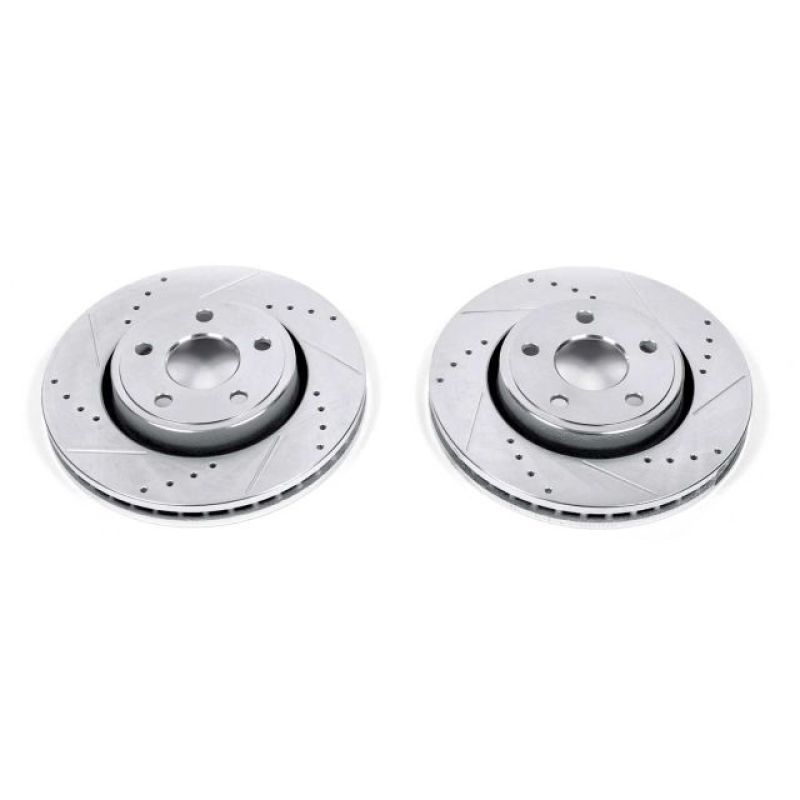 Picture of PowerStop PSB Evolution Drill/Slot Rotor Brake Rotors - AR83076XPR