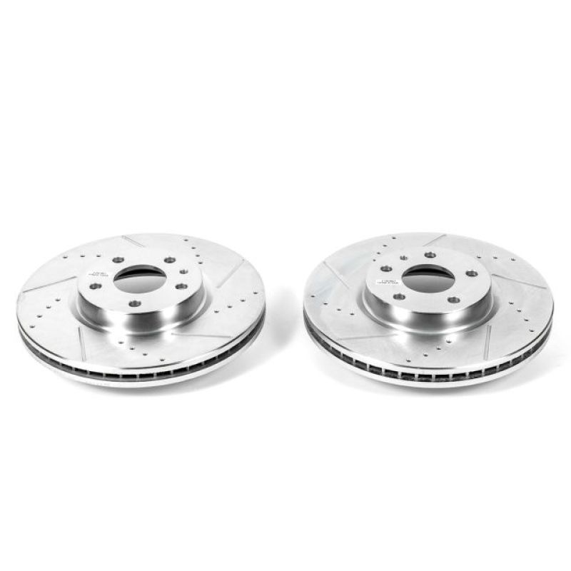 Picture of PowerStop PSB Evolution Drill/Slot Rotor Brake Rotors - AR85150XPR