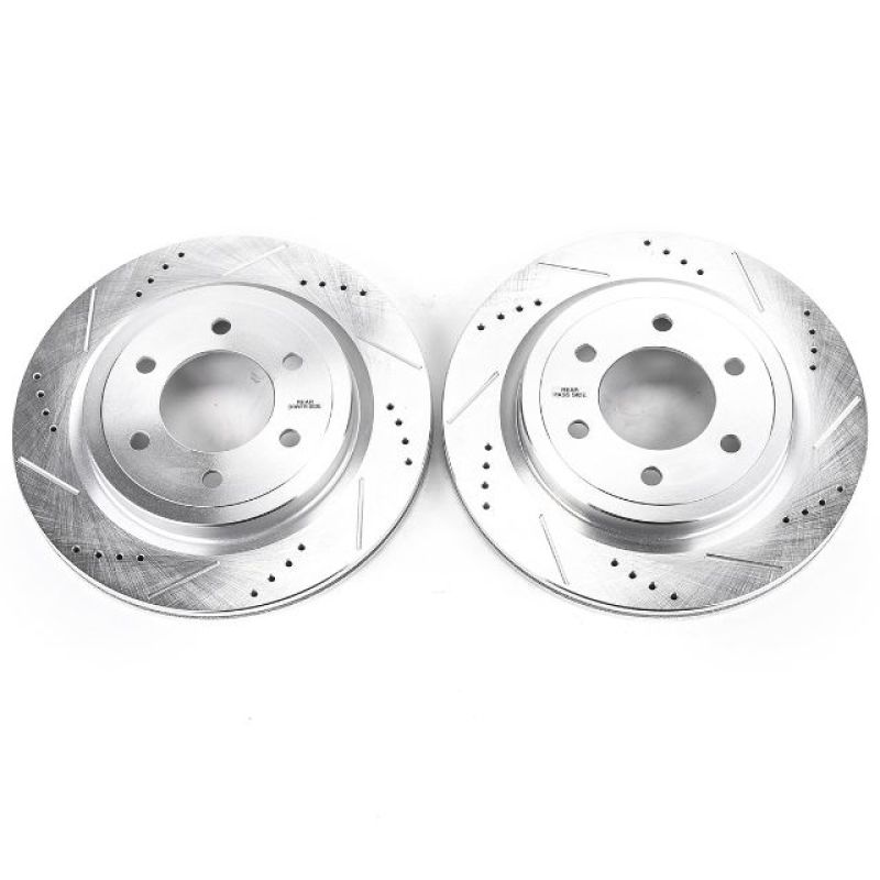 Picture of PowerStop PSB Evolution Drill/Slot Rotor Brake Rotors - AR85195XPR