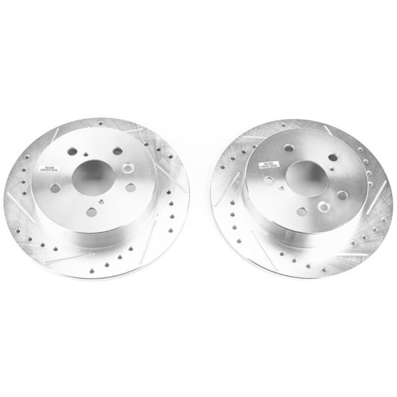 Picture of PowerStop PSB Evolution Drill/Slot Rotor Brake Rotors - JBR1764XPR