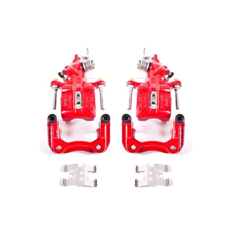 Picture of Power Stop 04-08 Acura TSX Rear Red Calipers w/Brackets - Pair