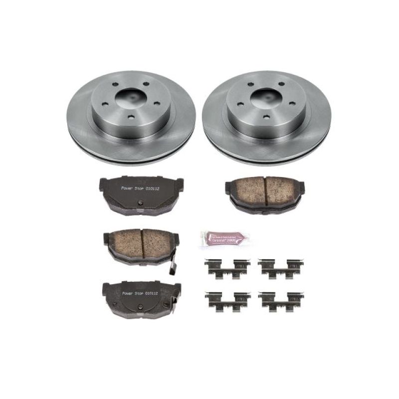 Picture of Power Stop 86-89 Nissan 300ZX Rear Autospecialty Brake Kit
