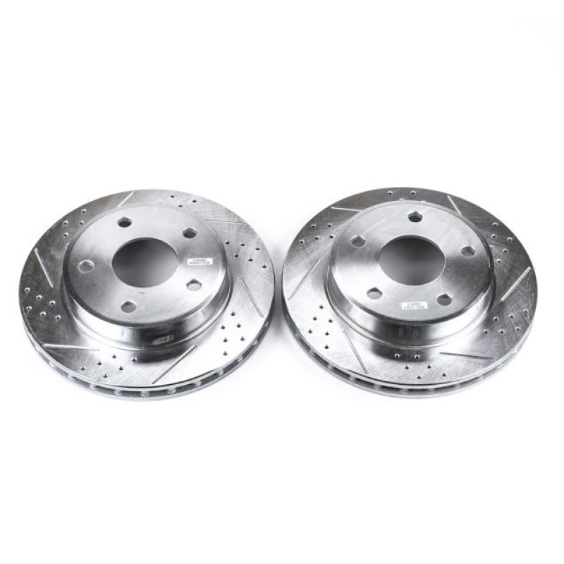 Picture of PowerStop PSB Evolution Drill/Slot Rotor Brake Rotors - AR8763XPR