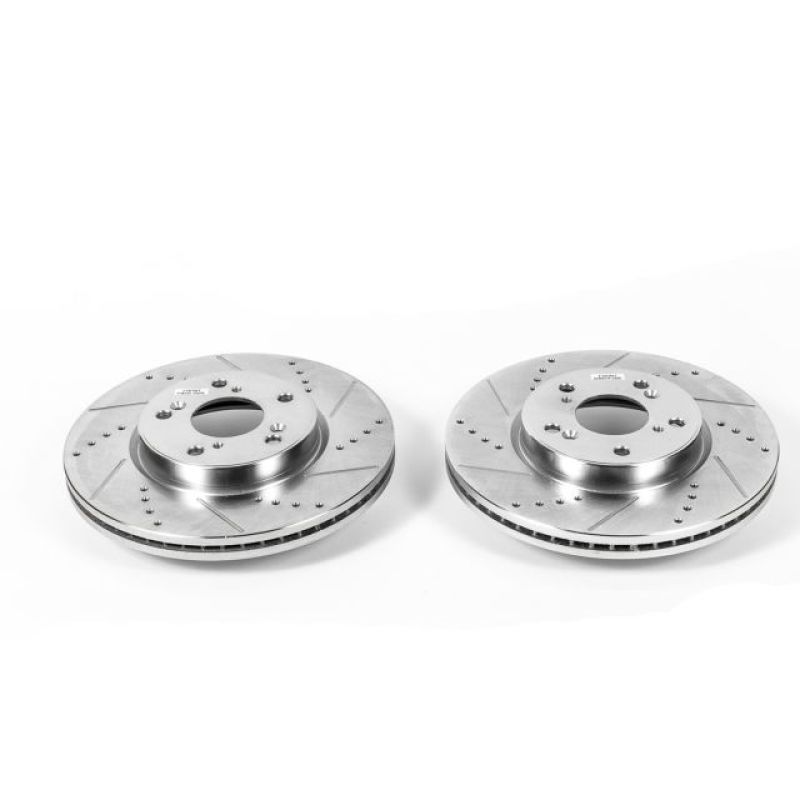 Picture of PowerStop PSB Evolution Drill/Slot Rotor Brake Rotors - JBR1584XPR