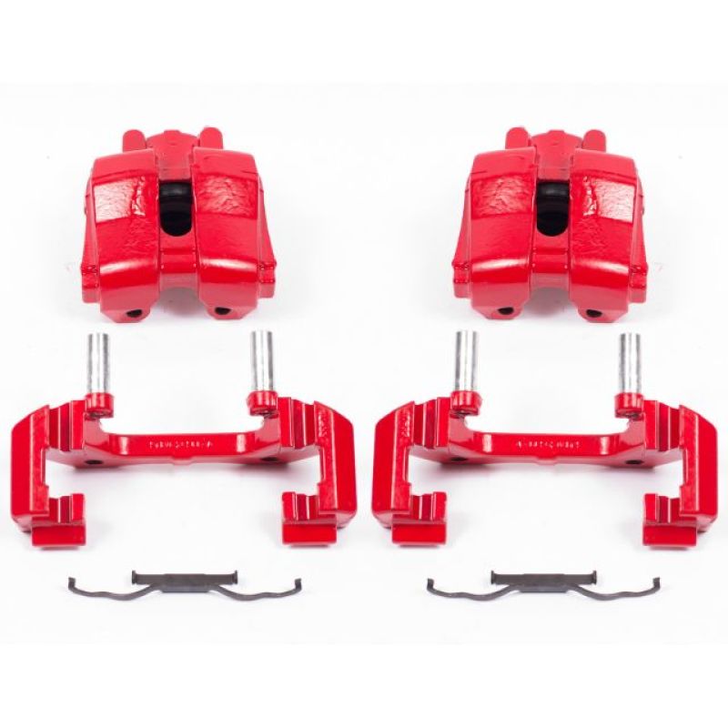 Picture of Power Stop 09-12 Ford Escape Front Red Calipers w/Brackets - Pair