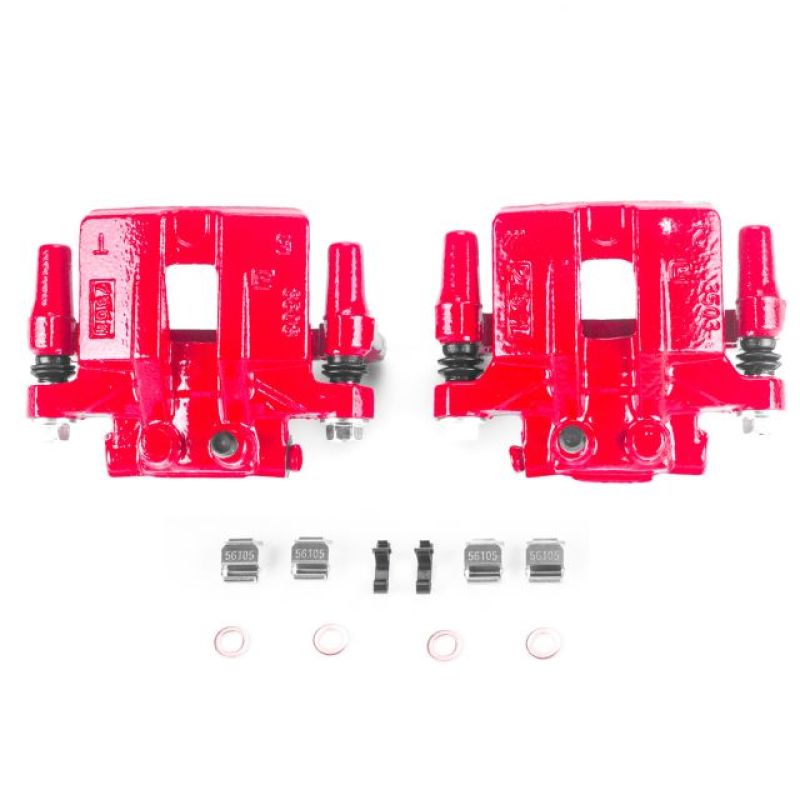 Picture of Power Stop 12-14 Chrysler 200 Rear Red Calipers w/Brackets - Pair