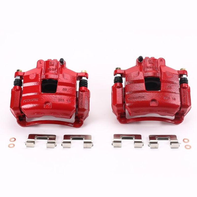Picture of Power Stop 2017 Buick LaCrosse Front Red Calipers w/Brackets - Pair