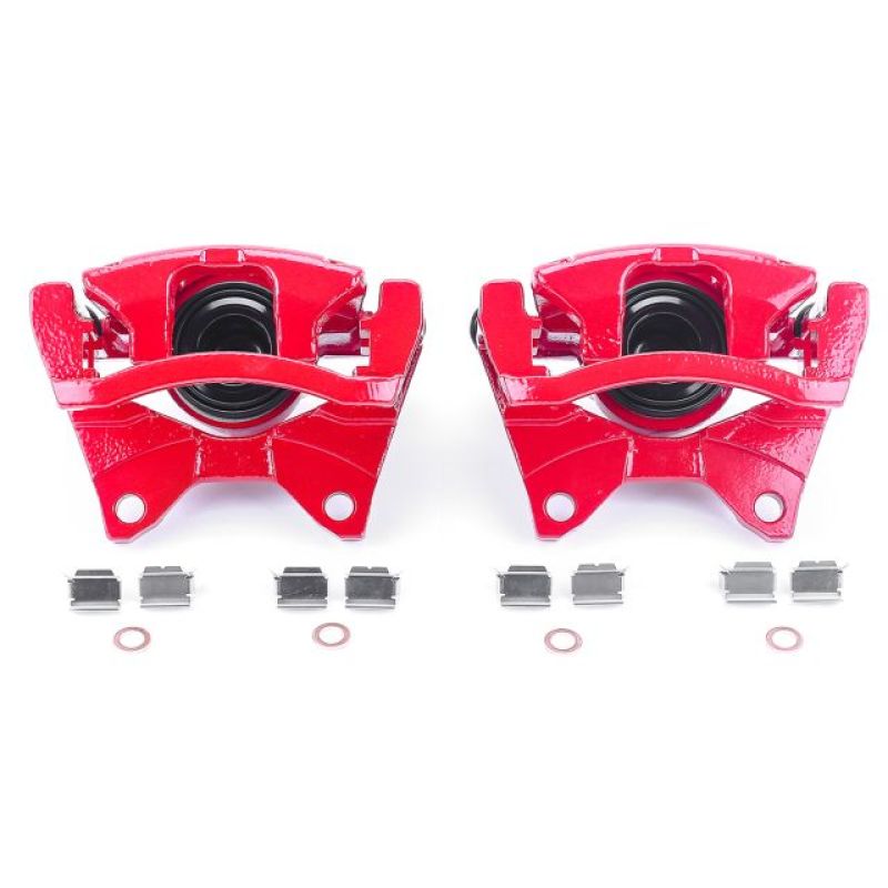Picture of Power Stop 07-11 Dodge Nitro Rear Red Calipers w/Brackets - Pair