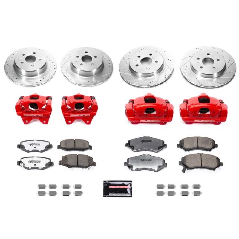 Picture of PowerStop PSB Big Brake Conversion Kit Big Brake Kits - BBK-JK-002R