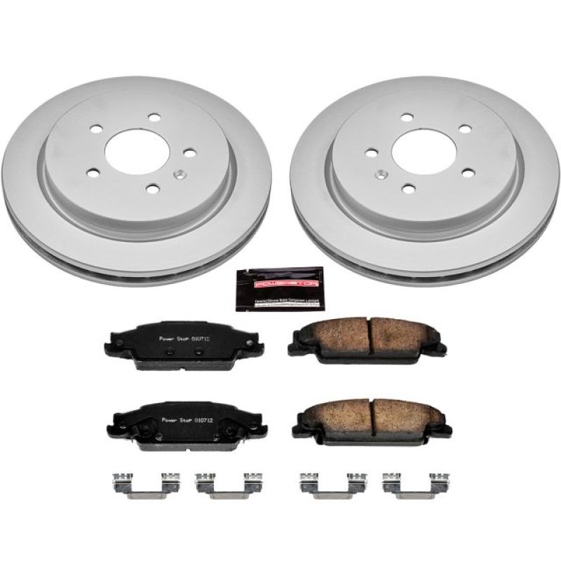 Picture of Power Stop 03-07 Cadillac CTS Rear Z17 Evolution Geomet Coated Brake Kit