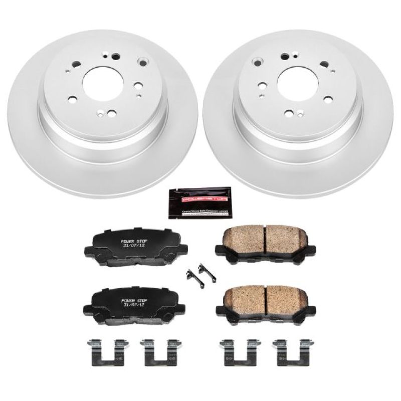 Picture of Power Stop 07-13 Acura MDX Rear Z17 Evolution Geomet Coated Brake Kit