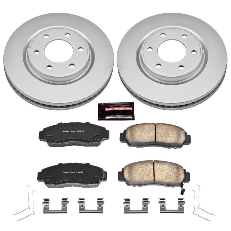 Picture of Power Stop 11-13 Infiniti QX56 Front Z17 Evolution Geomet Coated Brake Kit