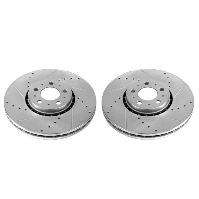 Picture of PowerStop PSB Evolution Drill/Slot Rotor Brake Rotors - EBR1285XPR