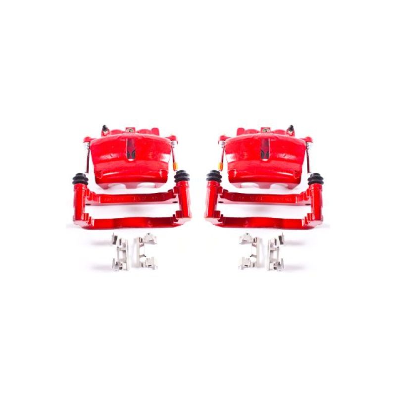 Picture of Power Stop 08-16 Buick Enclave Front Red Calipers w/Brackets - Pair