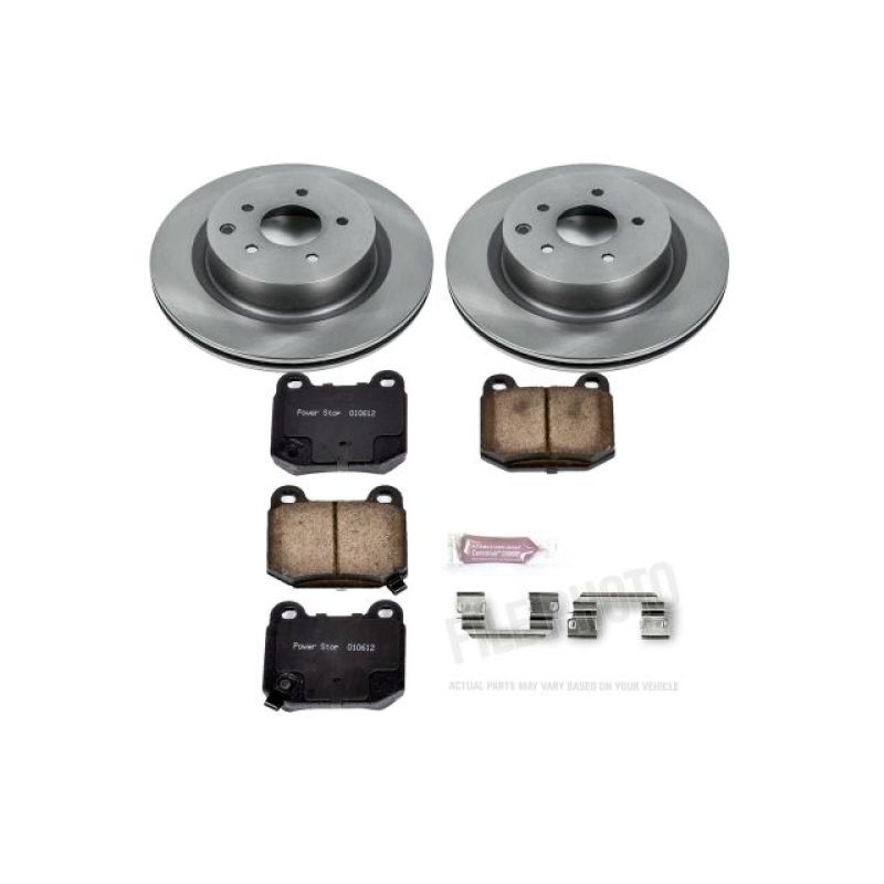 Picture of Power Stop 03-04 Infiniti G35 Rear Autospecialty Brake Kit