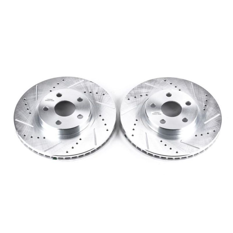 Picture of PowerStop PSB Evolution Drill/Slot Rotor Brake Rotors - JBR931XPR