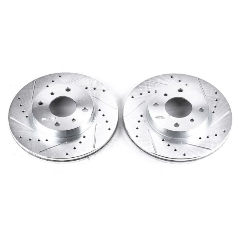 Picture of PowerStop PSB Evolution Drill/Slot Rotor Brake Rotors - JBR557XPR