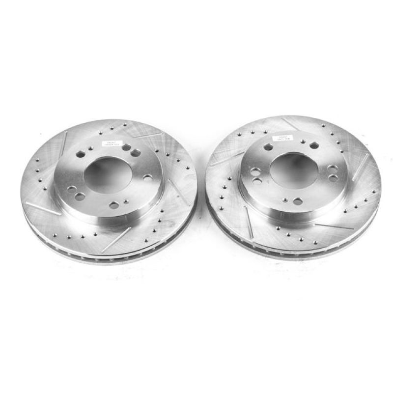 Picture of PowerStop PSB Evolution Drill/Slot Rotor Brake Rotors - JBR518XPR