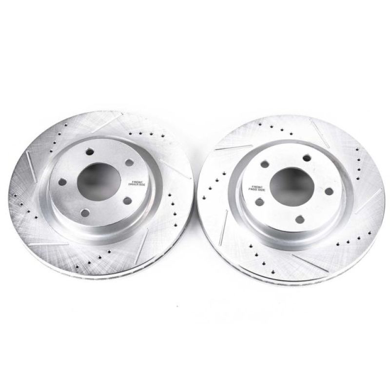 Picture of PowerStop PSB Evolution Drill/Slot Rotor Brake Rotors - JBR1196XPR