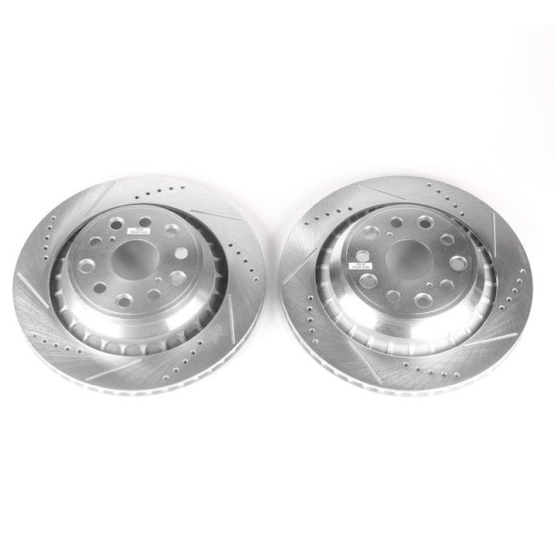 Picture of PowerStop PSB Evolution Drill/Slot Rotor Brake Rotors - JBR1352XPR