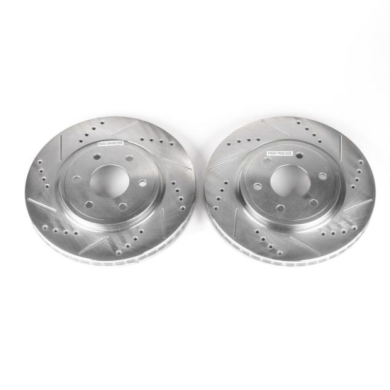Picture of PowerStop PSB Evolution Drill/Slot Rotor Brake Rotors - JBR1124XPR