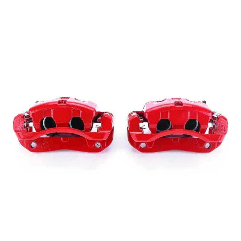 Picture of Power Stop 03-06 Acura MDX Front Red Calipers w/Brackets - Pair