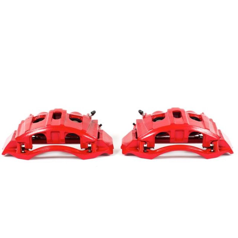 Picture of Power Stop 08-14 Ford E-150 Rear Red Calipers w/Brackets - Pair
