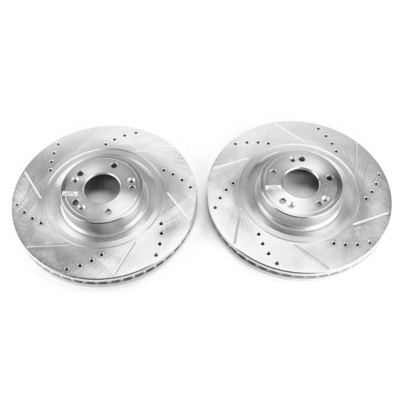 Picture of PowerStop PSB Evolution Drill/Slot Rotor Brake Rotors - JBR1537XPR