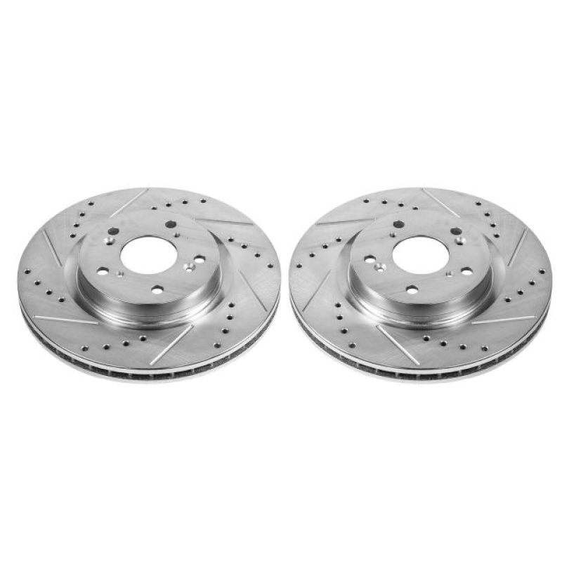 Picture of PowerStop PSB Evolution Drill/Slot Rotor Brake Rotors - JBR1555XPR