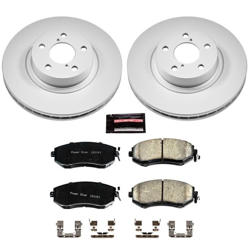 Picture of Power Stop 13-16 Subaru BRZ Front Z17 Evolution Geomet Coated Brake Kit