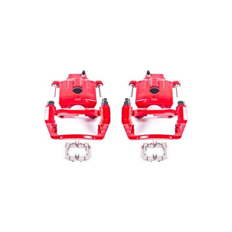 Picture of Power Stop 04-07 Buick Rainier Rear Red Calipers w/Brackets - Pair