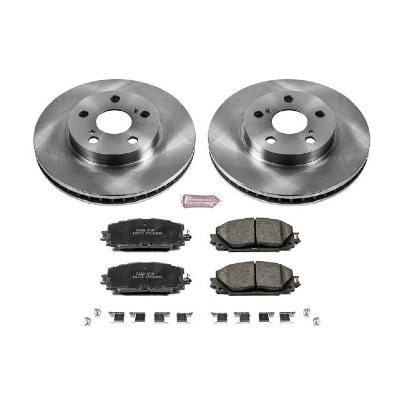 Picture of Power Stop 11-17 Lexus CT200h Front Autospecialty Brake Kit