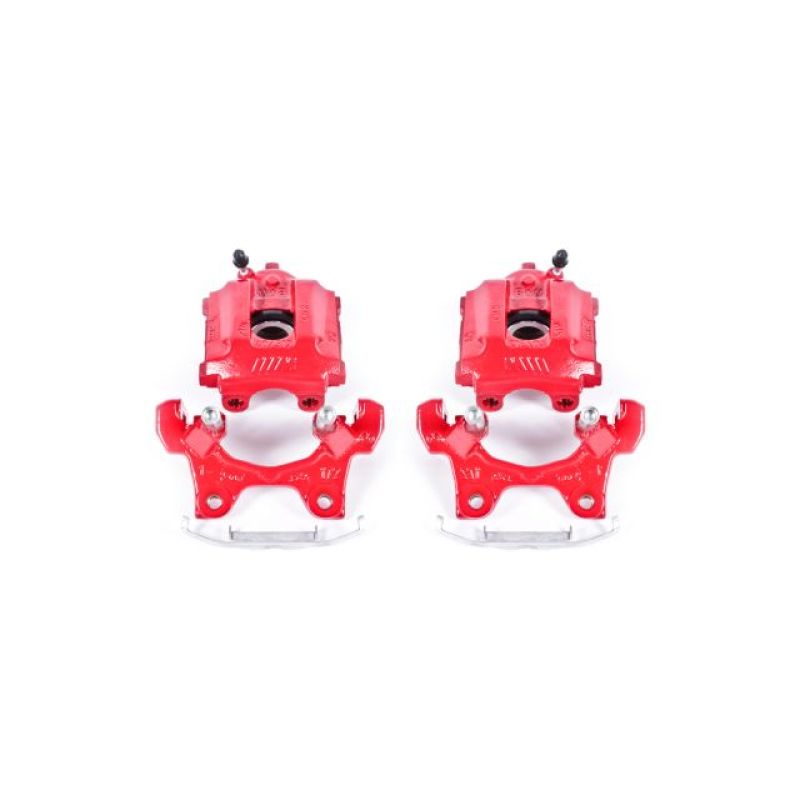 Picture of Power Stop 95-99 BMW M3 Rear Red Calipers w/Brackets - Pair