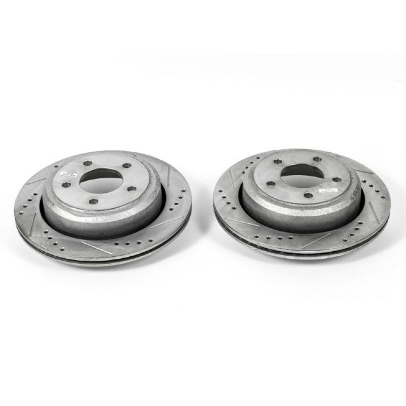 Picture of PowerStop PSB Evolution Drill/Slot Rotor Brake Rotors - AR85135XPR